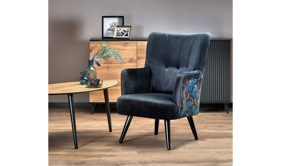 PAGONI Armchair black | 100% Quality PAGONI Armchair black | Armchairs | ZIPhome.ee image 2