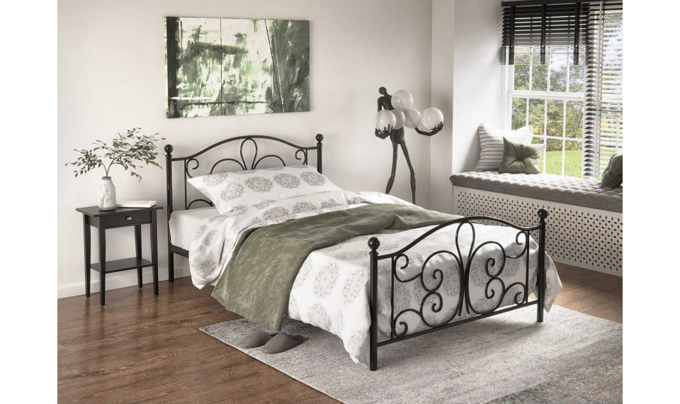 PANAMA 120x200 Bed, black | Sängyt | ZIPhome.ee kuva 1