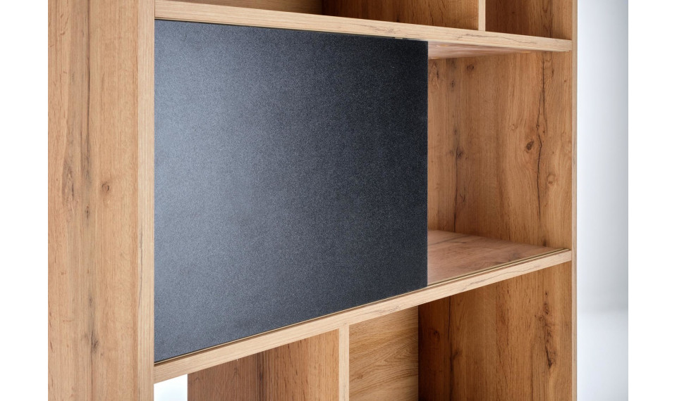 REG-22 Riiul, värv tamm votan / must matt | Riiulid | ZIPhome.ee pilt 3