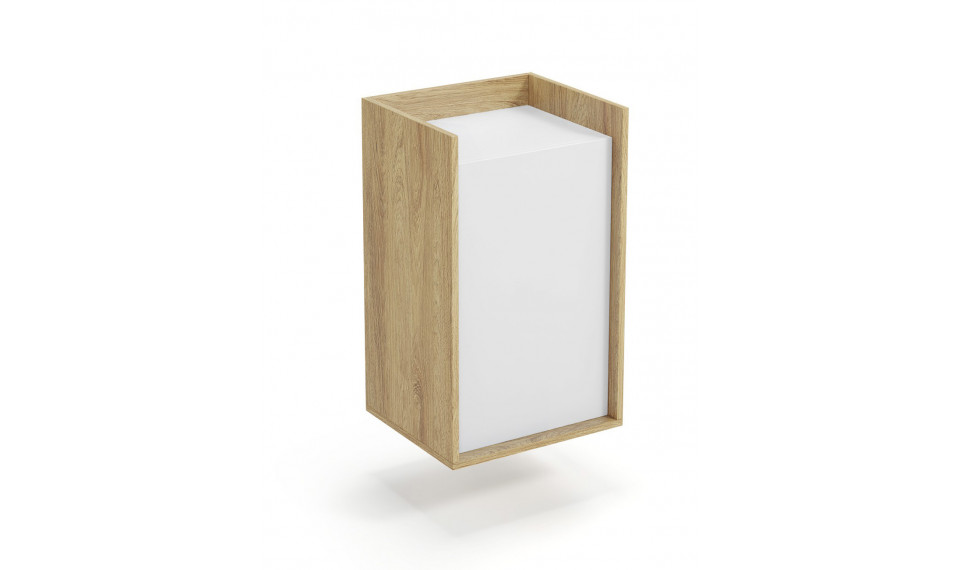 MOBIUS Комод 1D, цвет натуральный гикори/белый | Спальня | ZIPhome.ee изображение 1