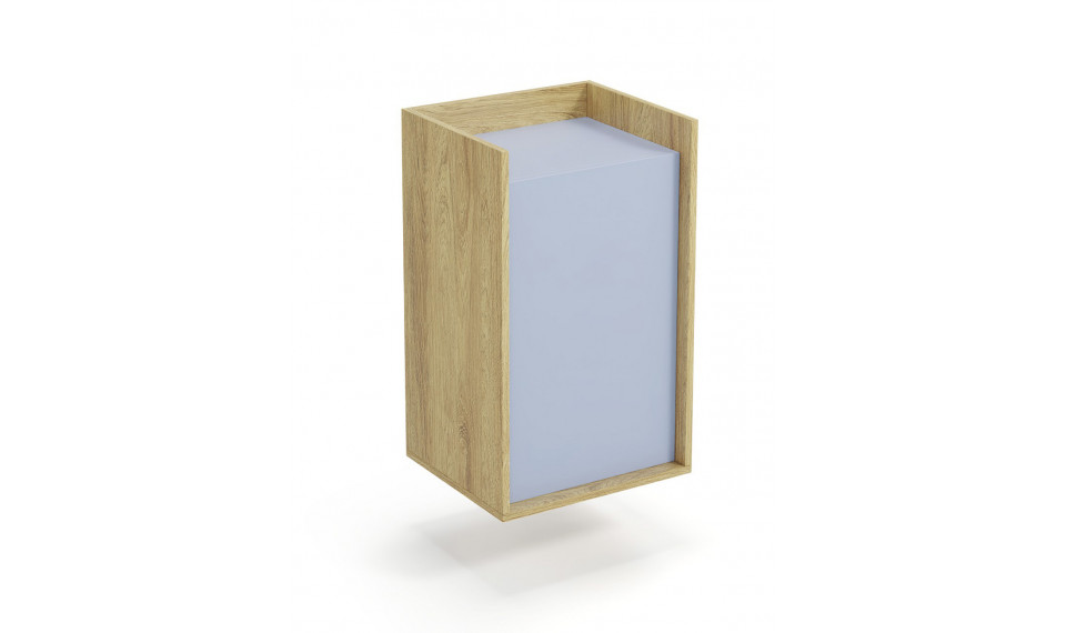 MOBIUS Комод 1D, цвет натуральный гикори/синий | Спальня | ZIPhome.ee изображение 1