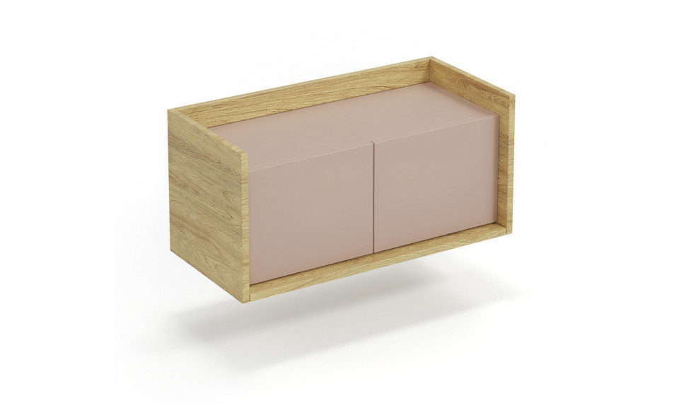 MOBIUS Kapp 2D madal, värv naturaalne hikkori/antiik roos | Kummutid | ZIPhome.ee pilt 1