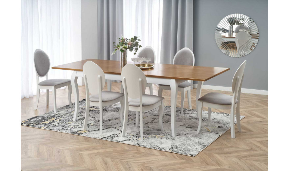 WINDSOR Extendable dining table oak/white | Tables | ZIPhome.ee image 6