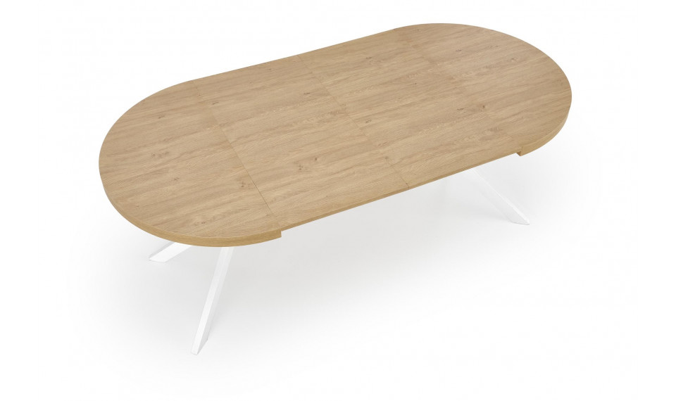 Peroni  pikendatav laud 100/250, kuldne tamm/valge | Lauad | ZIPhome.ee изображение 2