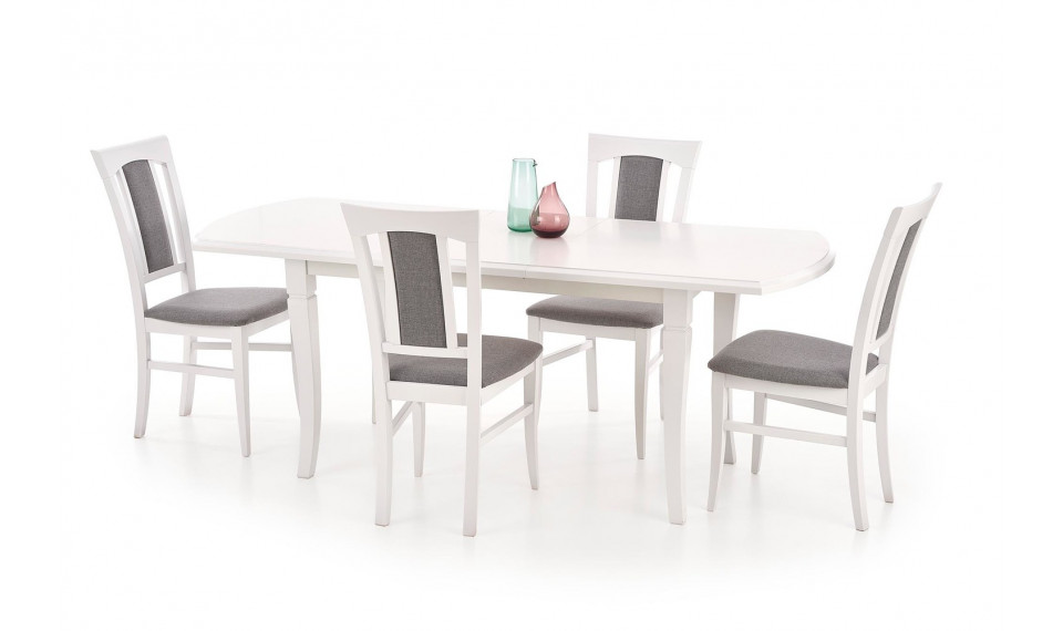FRYDERYK Extendible dining table 160-240, white | Tables | ZIPhome.ee image 1