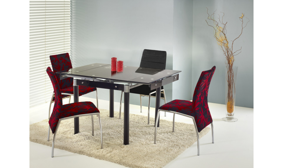KENT Extendable 80-130 dining table, black | Tables | ZIPhome.ee image 2