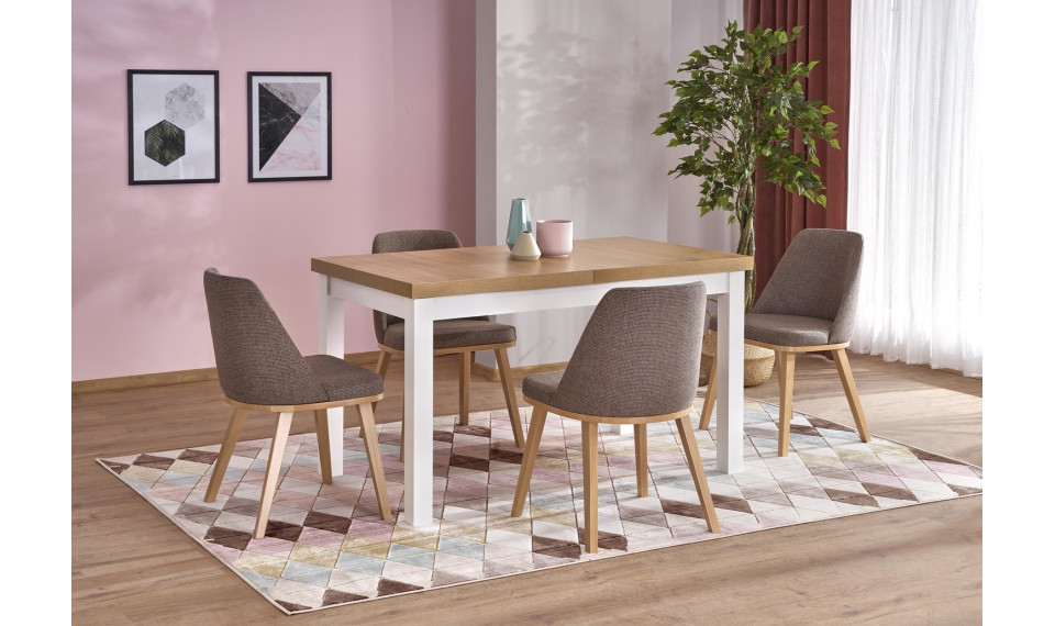 TIAGO 2 Extendable dining table 140-220, RIVIERA/white | Tables | ZIPhome.ee image 1