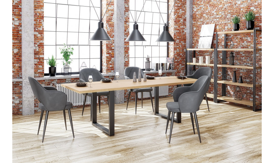 RADUS Dining table 120, veneer | Tables | ZIPhome.ee image 1