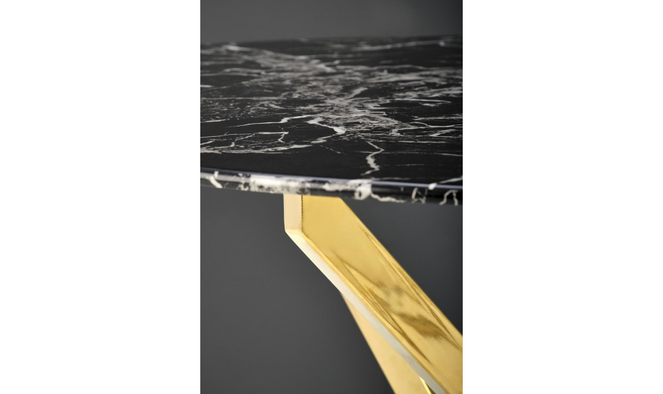 RAYMOND Dining table, color black marble/gold | Tables | ZIPhome.ee image 6