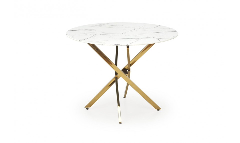 RAYMOND Dining table, color white marble/gold | Tables | ZIPhome.ee image 3