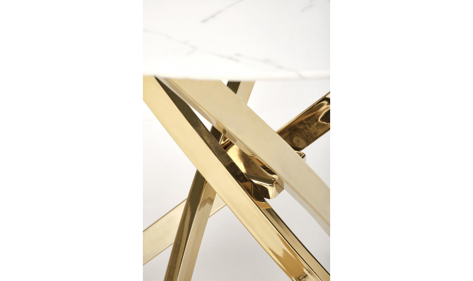 RAYMOND Dining table, color white marble/gold | Tables | ZIPhome.ee image 5