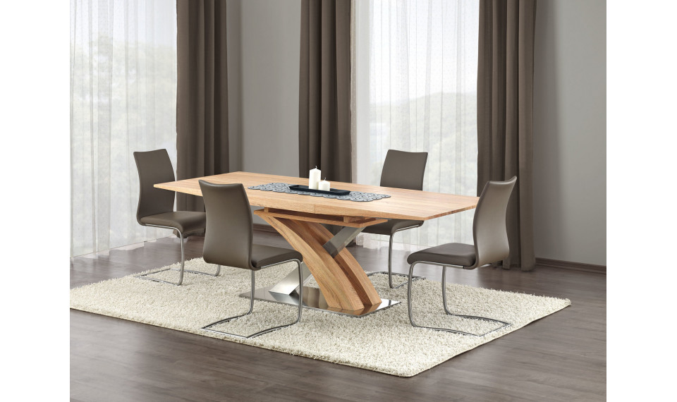 SANDOR Раздвижной обеденный стол 160-220, дуб золотистый | Столы | ZIPhome.ee изображение 1