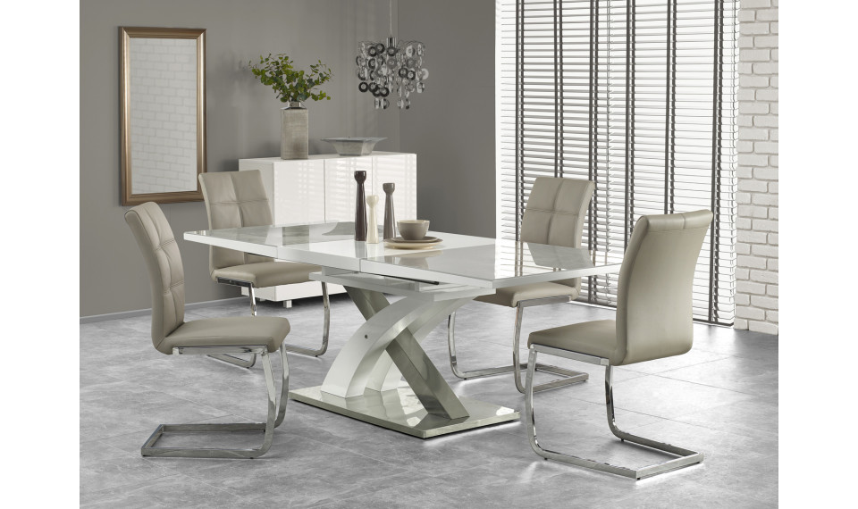 SANDOR 2 Раздвижной обеденный стол 160-220, серый | Столы | ZIPhome.ee изображение 1