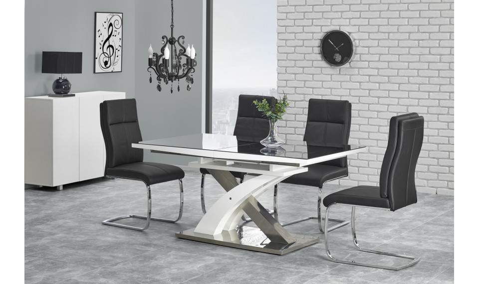 SANDOR 2 Раздвижной обеденный стол 160-220, черный | Столы | ZIPhome.ee изображение 1