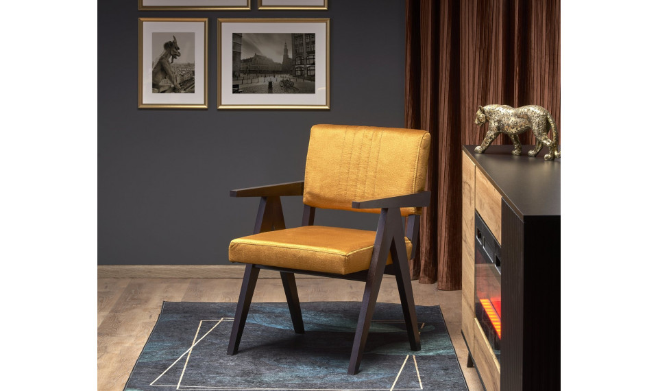 MEMORY Armchair, Monolith 48 mustard | 100% Quality MEMORY Armchair, Monolith 48 mustard | Armchairs | ZIPhome.ee image 3