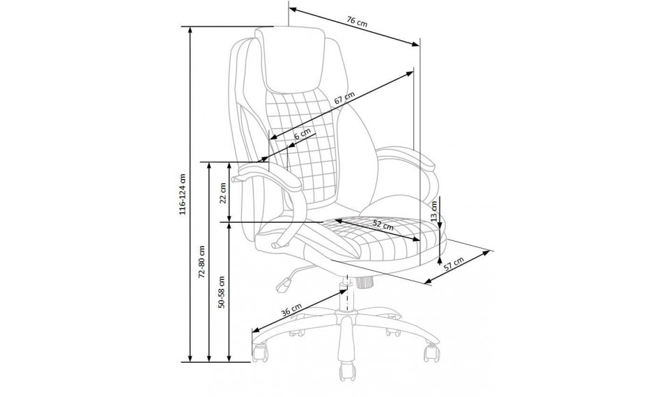 KING Офисный стул, черный | Офисные кресла | ZIPhome.ee изображение 6