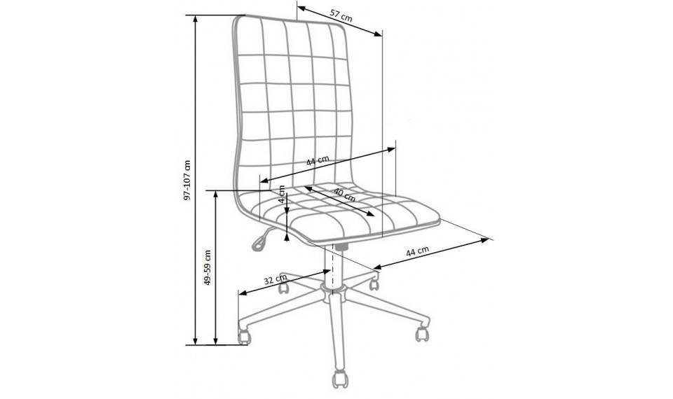 PORTO Офисный стул, белый | Офисные кресла | ZIPhome.ee изображение 3