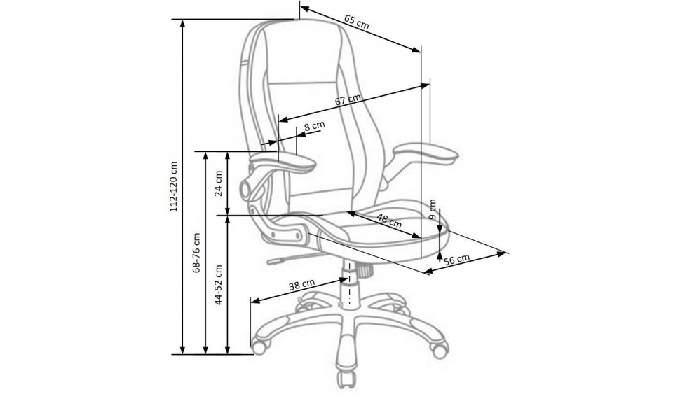 SATURN Компьютерный стул, белый | Офисные кресла | ZIPhome.ee изображение 2