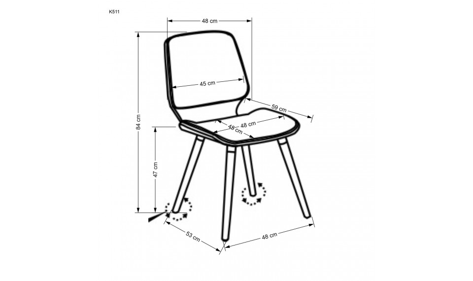 K511 Стул | Стулья и кресла | ZIPhome.ee изображение 6