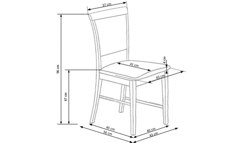 SYLWEK1 Стул, цвет: темный орех / Torent beige | Стулья и кресла | ZIPhome.ee изображение 5