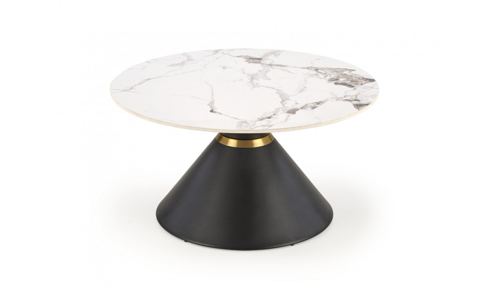 Журнальный столик Goretti белый мрамор/черный | Кофейные столы | ZIPhome.ee изображение 1