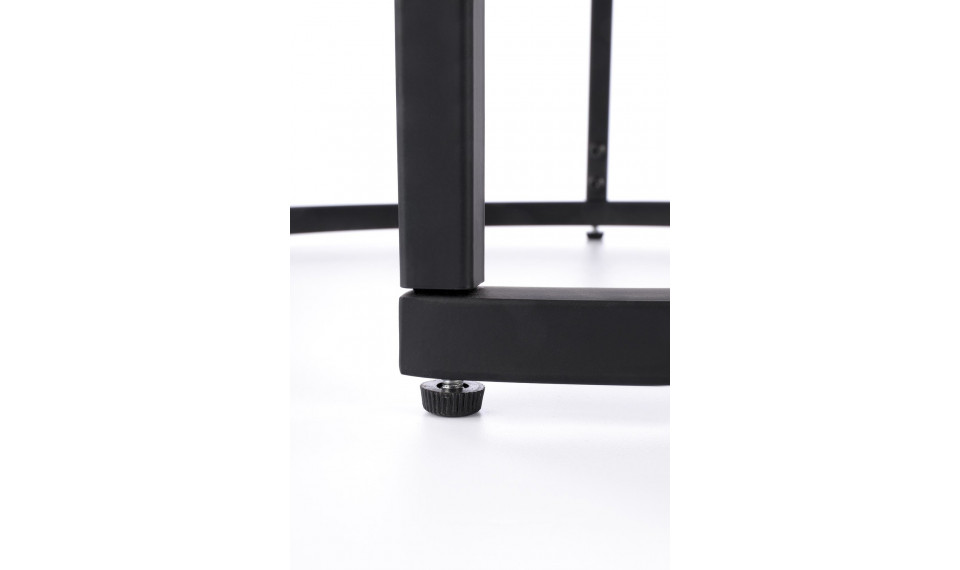 Oreo walnut coffee table set of two black marble/black | Сoffee tables | ZIPhome.ee image 3