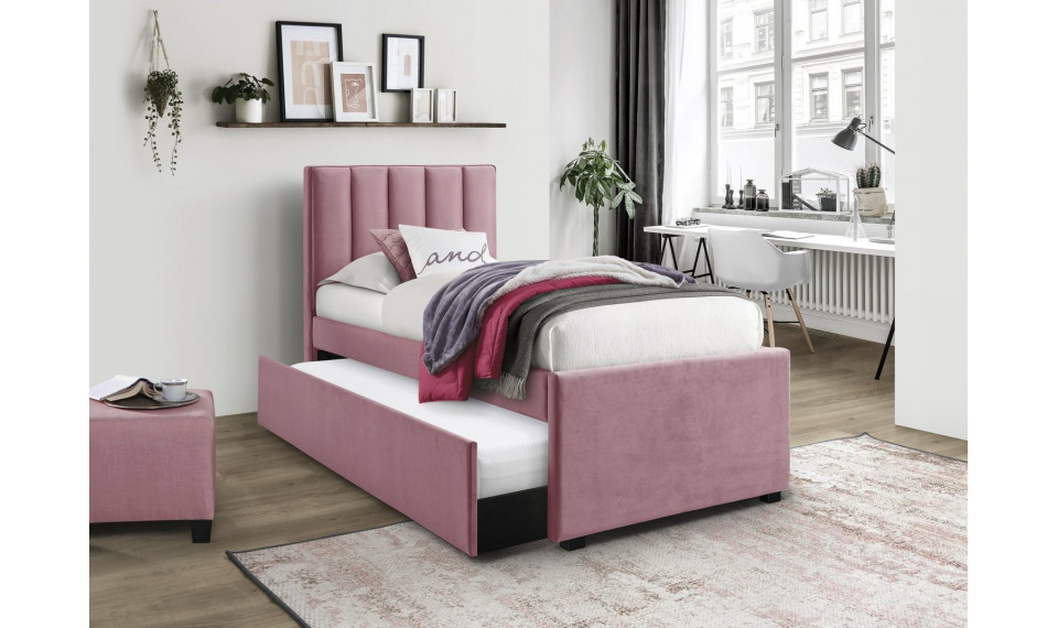Розовая кровать Russo 90 | Кровати | ZIPhome.ee изображение 1