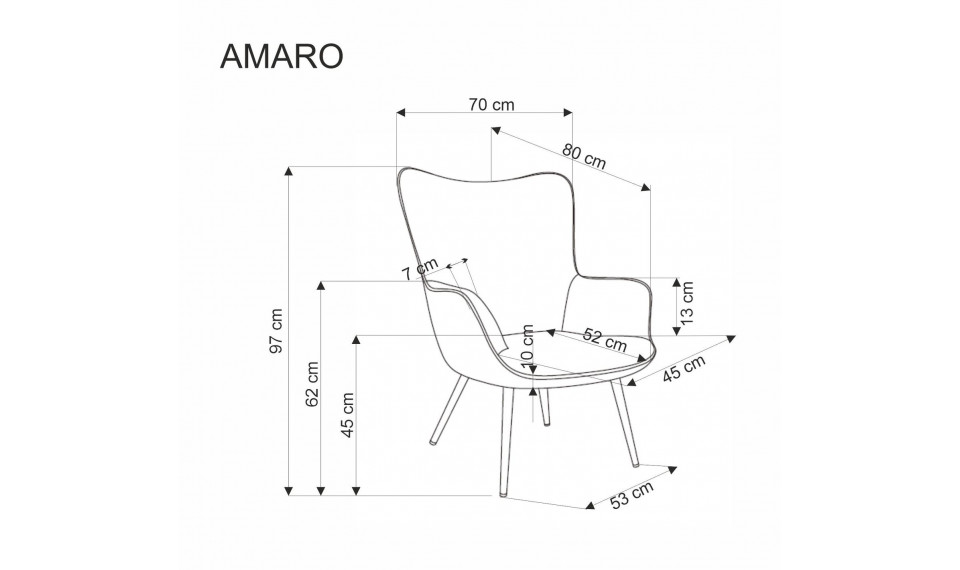 Amaro armchair mustard | 100% Quality Amaro armchair mustard | Armchairs | ZIPhome.ee image 3