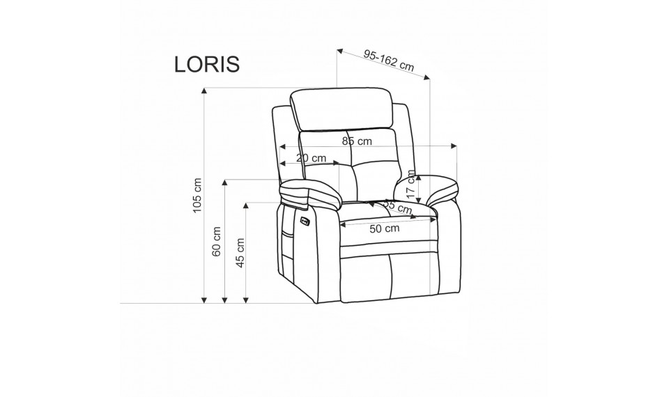 Loris-nojatuoli beige | 100% laatu Loris-nojatuoli beige | Nojatuolit | ZIPhome.ee kuva 2