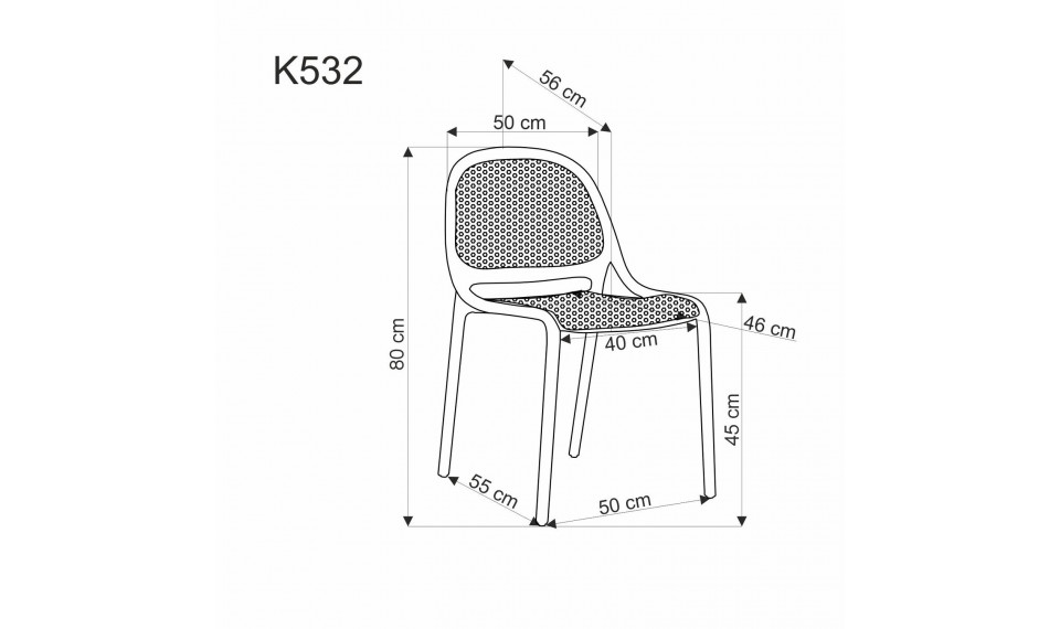 K532 стул черный | Стулья и кресла | ZIPhome.ee изображение 3
