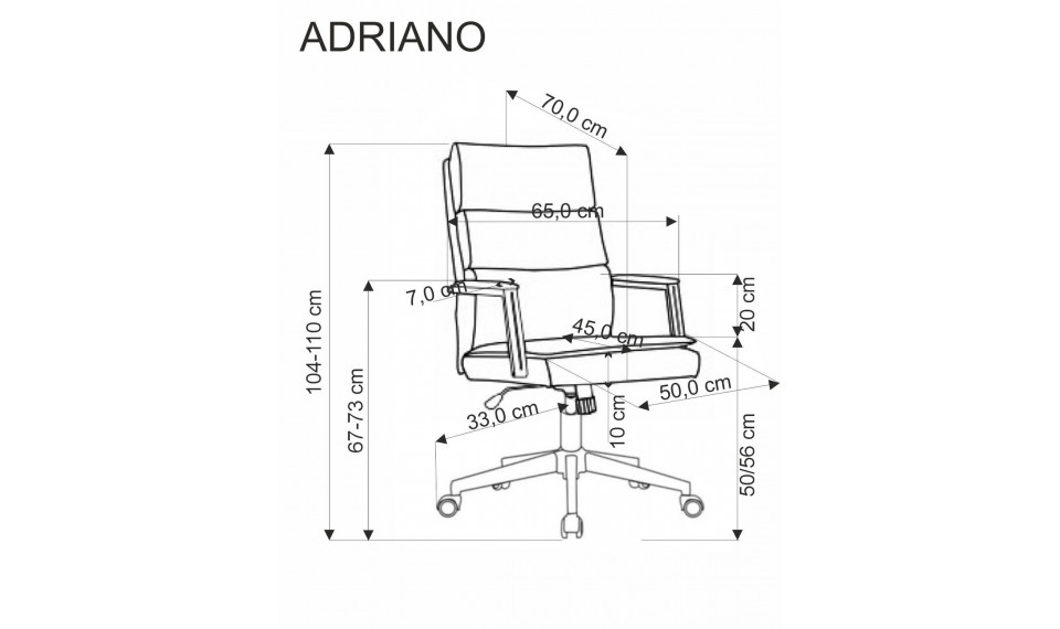 Вращающийся стул Adriano зеленый | Офисные кресла | ZIPhome.ee изображение 2