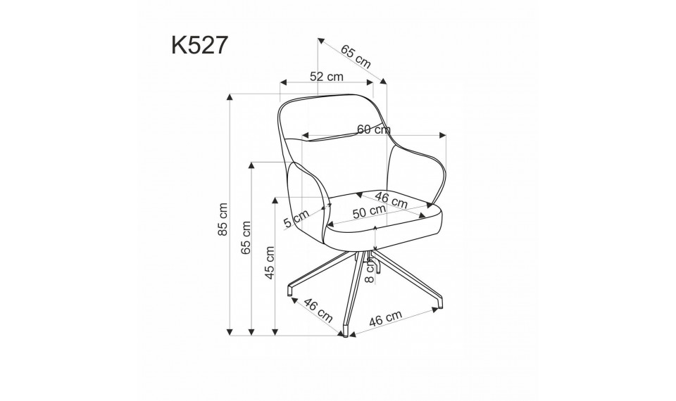 K527 стул серый | Стулья и кресла | ZIPhome.ee изображение 6