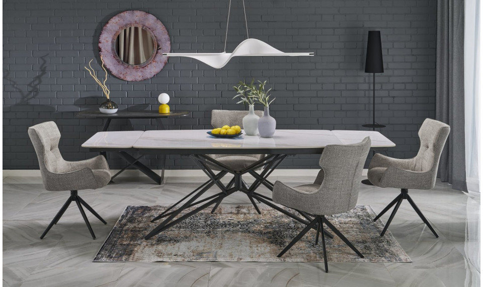 Раздвижной стол Alfredo белый мрамор | Столы | ZIPhome.ee изображение 2
