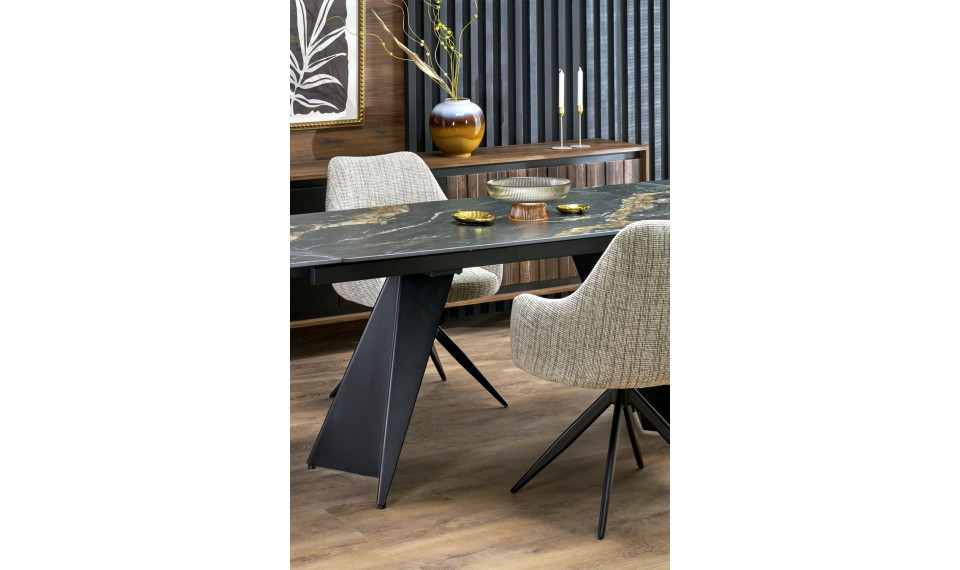 Раздвижной стол Armani черный мрамор | Столы | ZIPhome.ee изображение 3