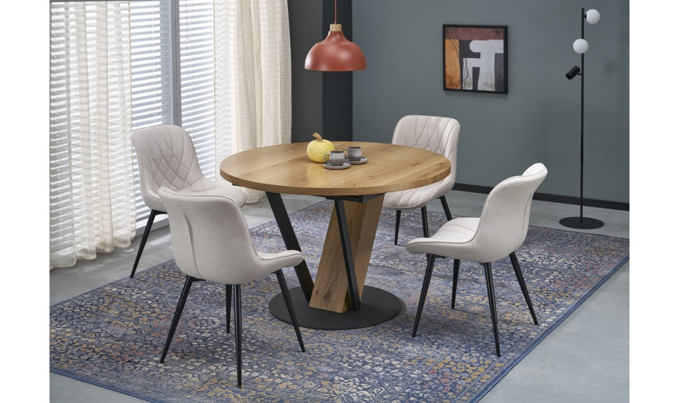 Круглый стол Fanis раздвижной | Столы | ZIPhome.ee изображение 1
