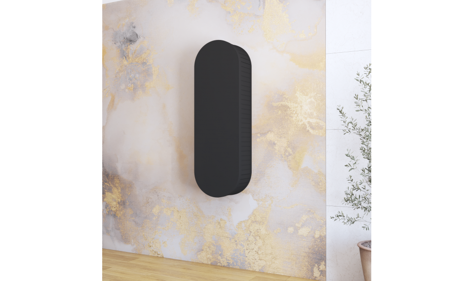 Настенный шкаф Venezia 1D черный | Шкафчики для ванной | ZIPhome.ee изображение 1