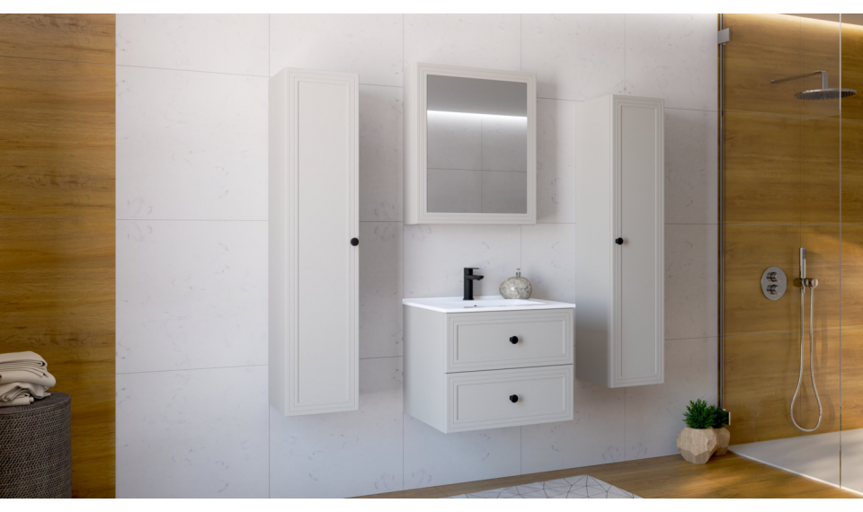 Toreto 70x60см зеркальный шкаф кашемир | Ванная комната | ZIPhome.ee изображение 5