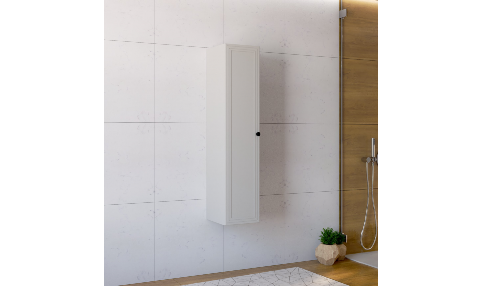 Настенный шкаф Toreto 1D кашемир | Шкафчики для ванной | ZIPhome.ee изображение 1