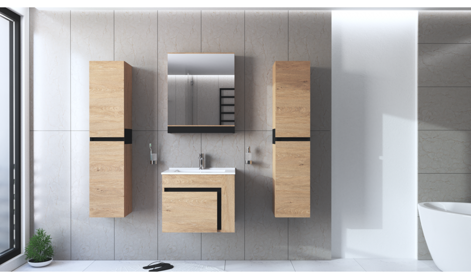 Зеркальный шкаф Duesa 60 см 1 | Шкафчики для ванной | ZIPhome.ee изображение 4