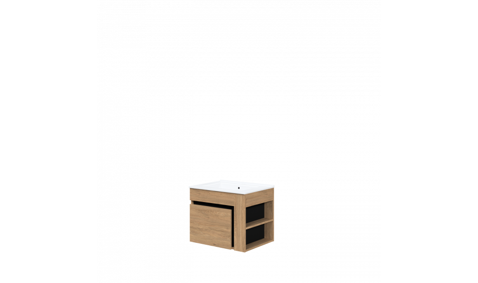 Duesa 60см 1S шкаф для мойки золотой дуб | Ванная комната | ZIPhome.ee изображение 2