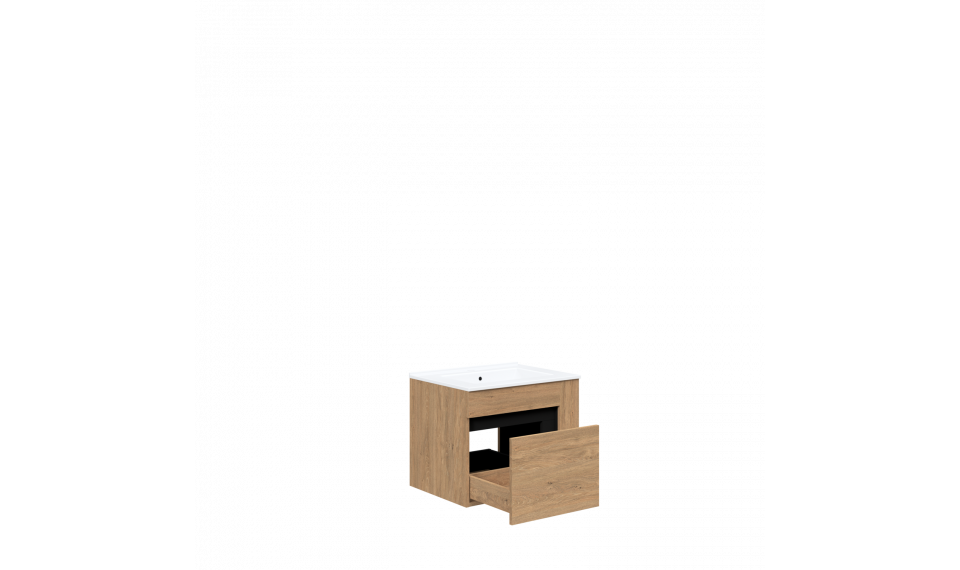 Duesa 60см 1S шкаф для мойки золотой дуб | Ванная комната | ZIPhome.ee изображение 5