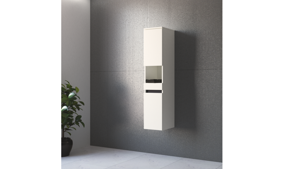 Фигаро 2D настенный шкаф белый | Шкафчики для ванной | ZIPhome.ee изображение 1