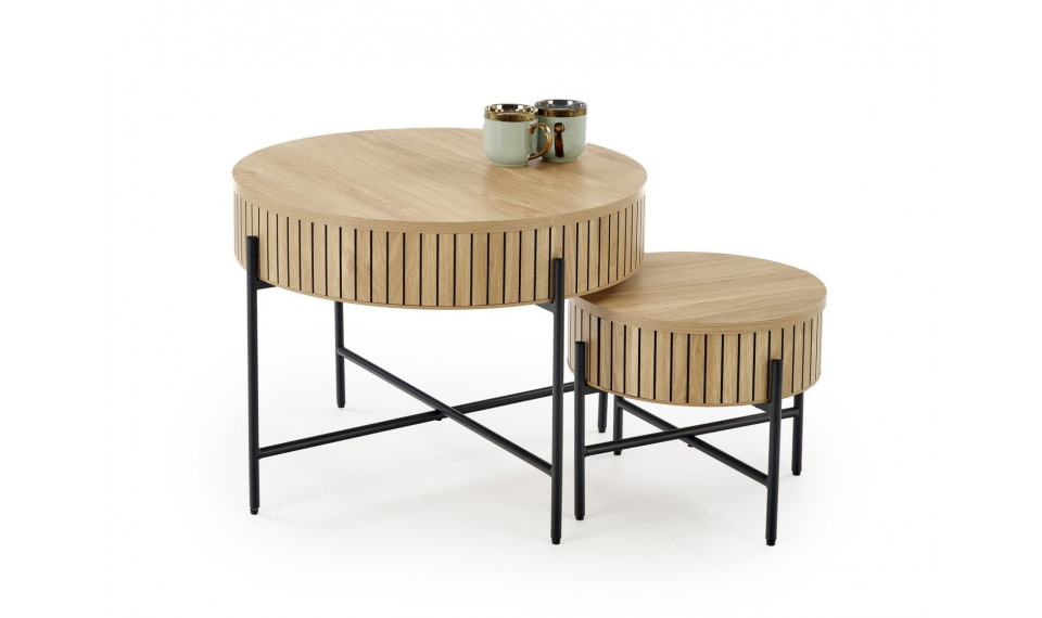 Набор журнальных столиков Dante, 2 шт. | Кофейные столы | ZIPhome.ee изображение 2