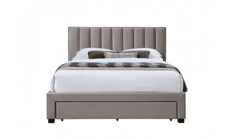 Grace voodi 160 beež samet | Voodid | ZIPhome.ee pilt 2