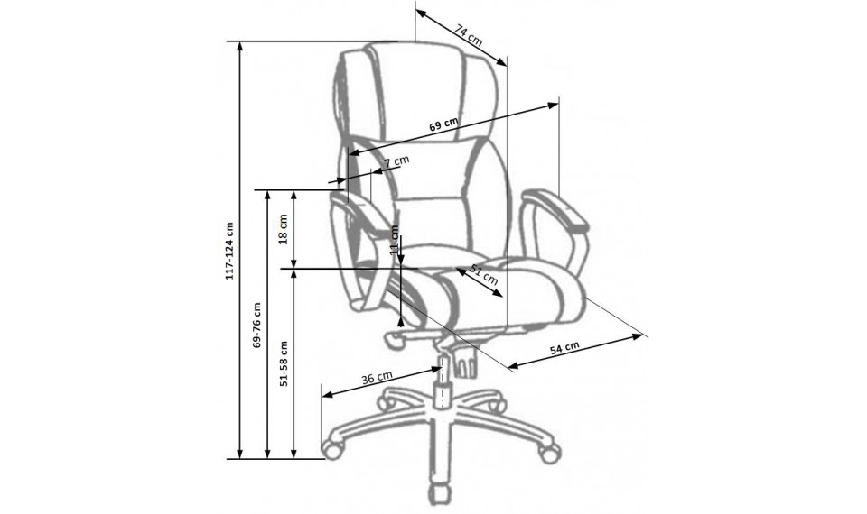 Foster  конторский стул черный | Офисные кресла | ZIPhome.ee изображение 2