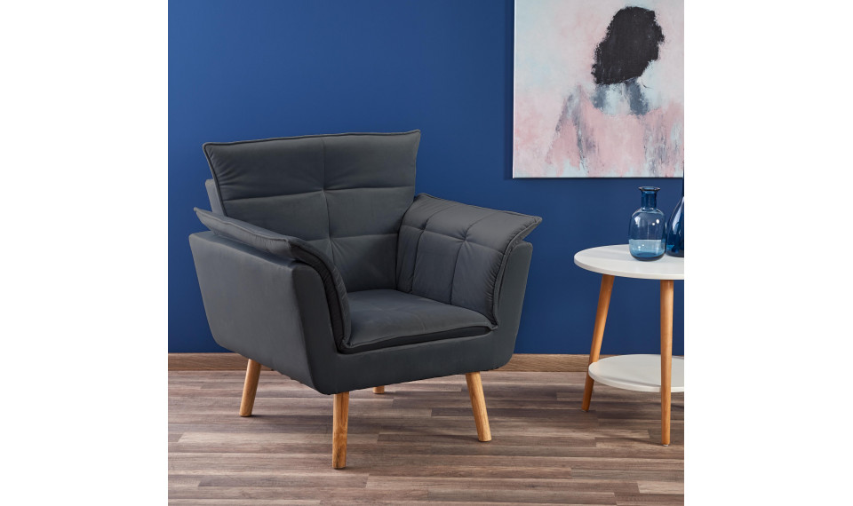 REZZO leisure chair, color: grey | 100% Quality REZZO leisure chair, color: grey | Armchairs | ZIPhome.ee image 1