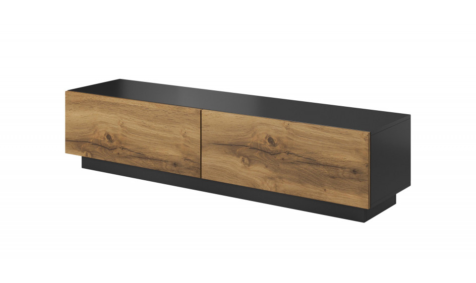 LIVO RTV-160S ТВ-подставка, цвет антрацит/дуб вотан | Тумбы под телевизор | ZIPhome.ee изображение 1