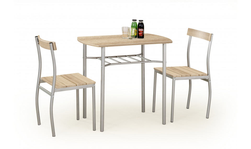 LANCE обеденный стол+ 2 стула, цвет дуб сонома | Столы | ZIPhome.ee изображение 1
