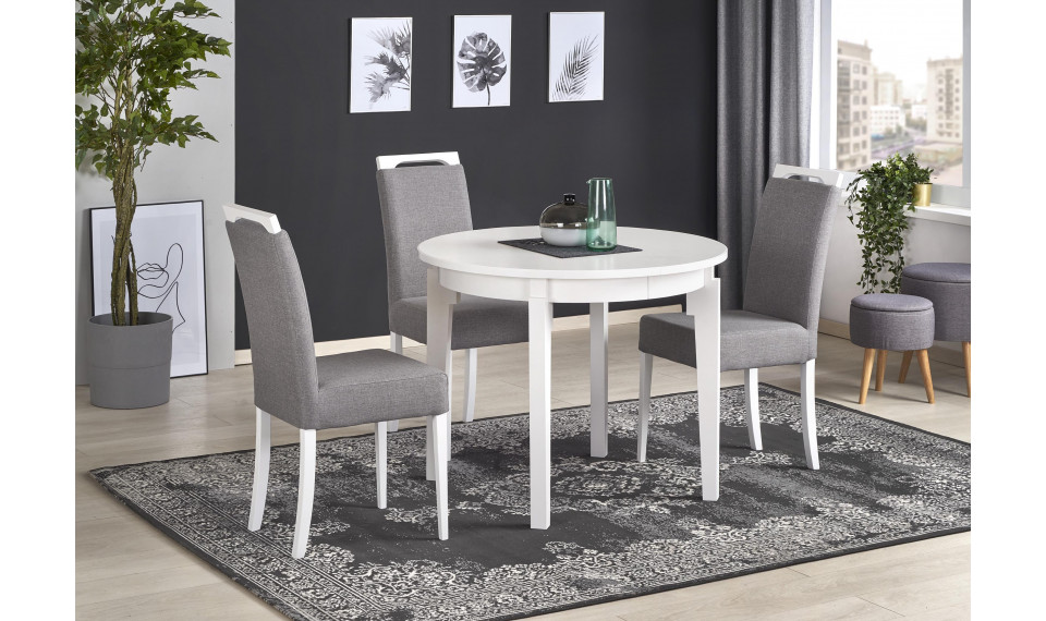 SORBUS 100-200 extendable dining table white | Tables | ZIPhome.ee image 1