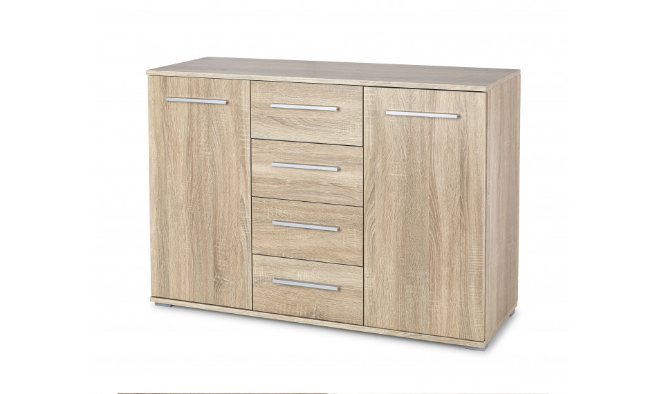 LIMA KM-4 комод, цвет дуб сонома | Спальня | ZIPhome.ee изображение 1